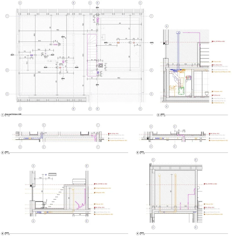 Hiša Mengeš - inštalacije