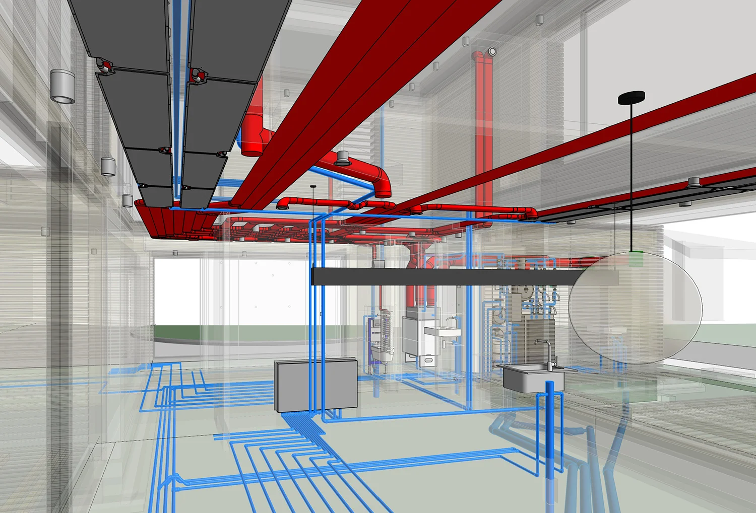 BIM model strojnih inštalacij