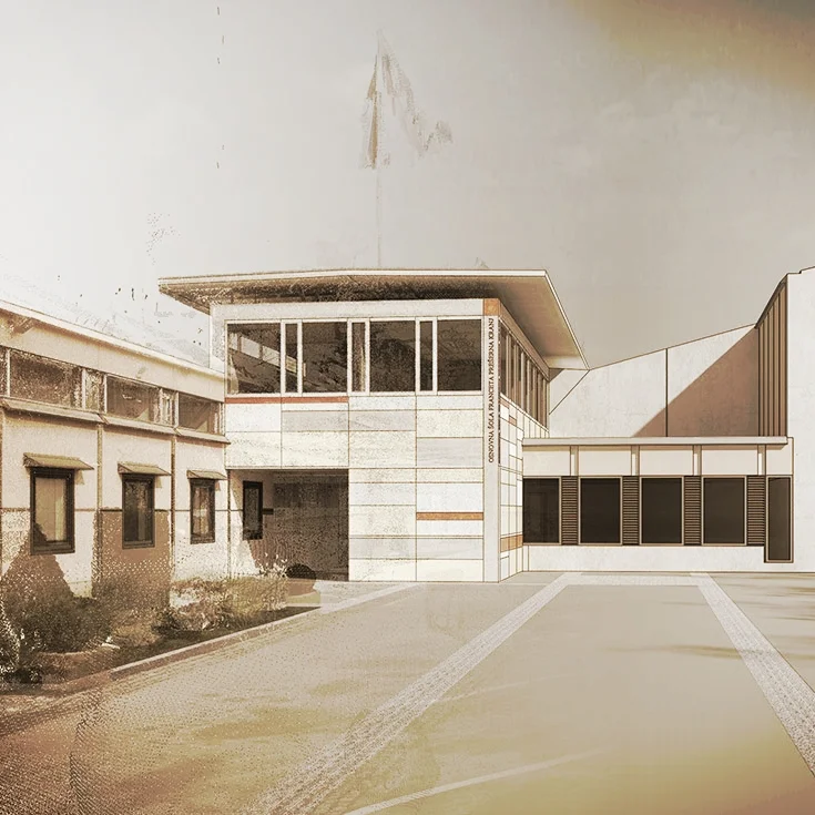 BIM model - OŠ France Prešeren