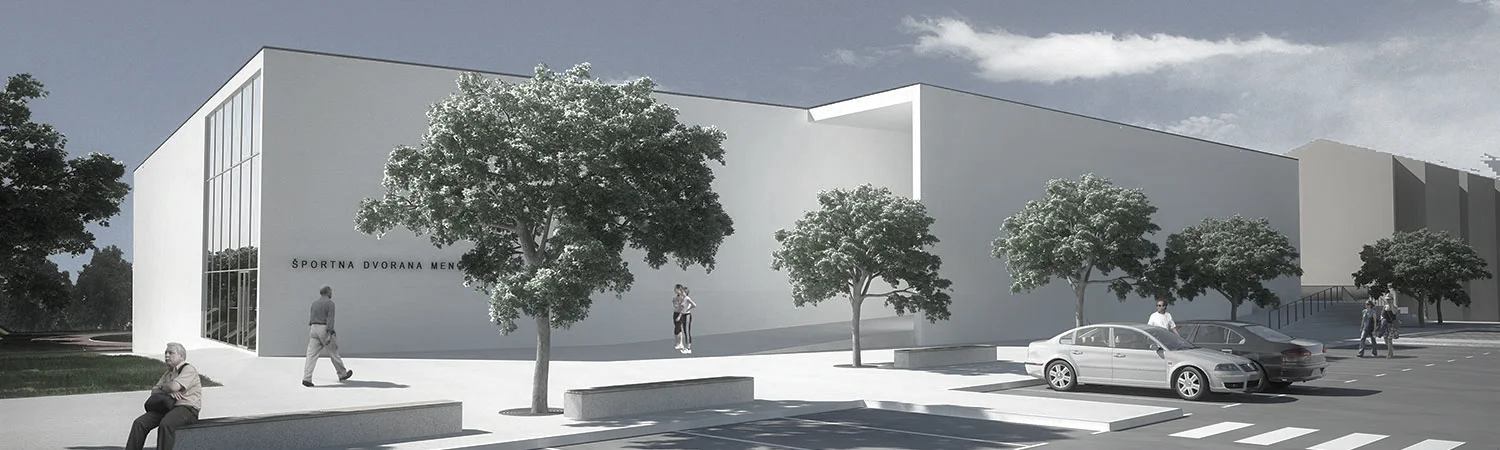 Construction of the new Sports hall Mengeš part 1