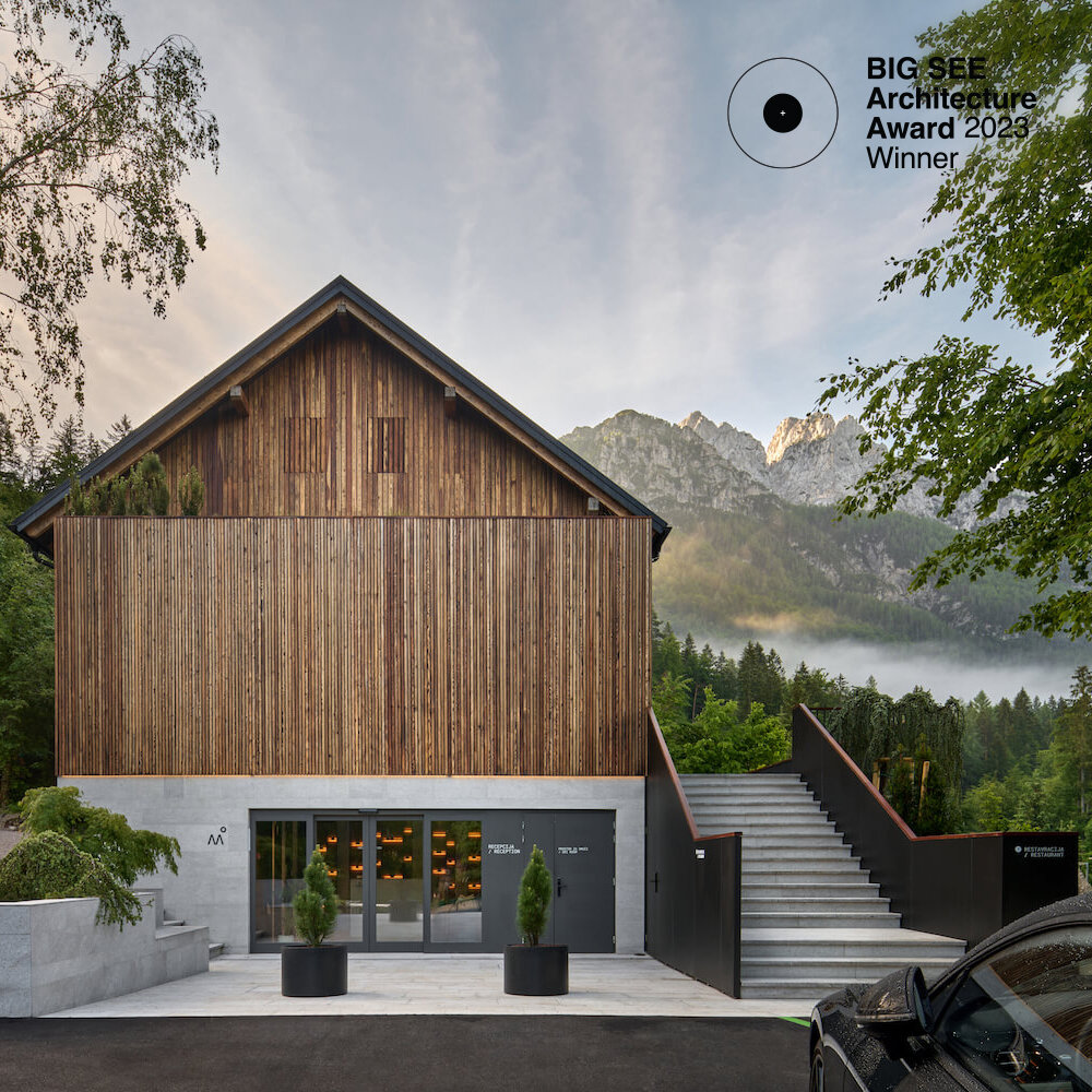 We are happy to share that our boutique hotel Milka in Kranjska Gora was selected for the BigSee Architecture Award 2023 in the Tourism Buildings category. 🎉🏆 Thank you, @bigsee_wherelifeiscreativity 😊
All our projects are made with a lot of inves