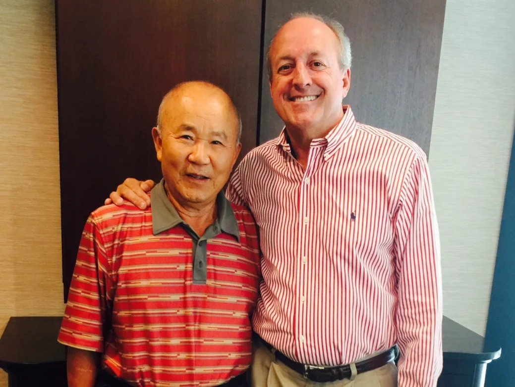 Stanley Kim and Robert Armstrong at Closing