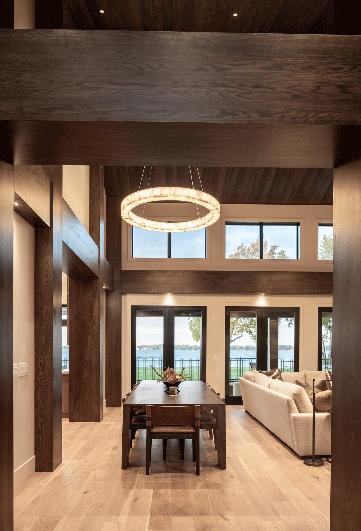 Faux beams and posts