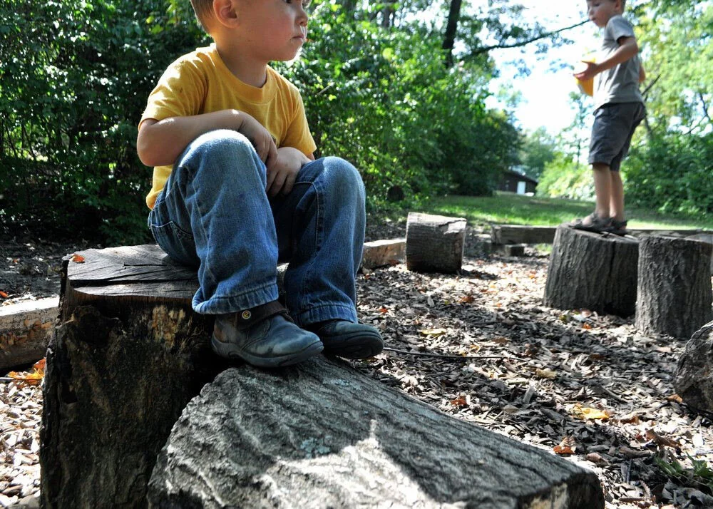 Loose Parts Play: A Montessori Playground