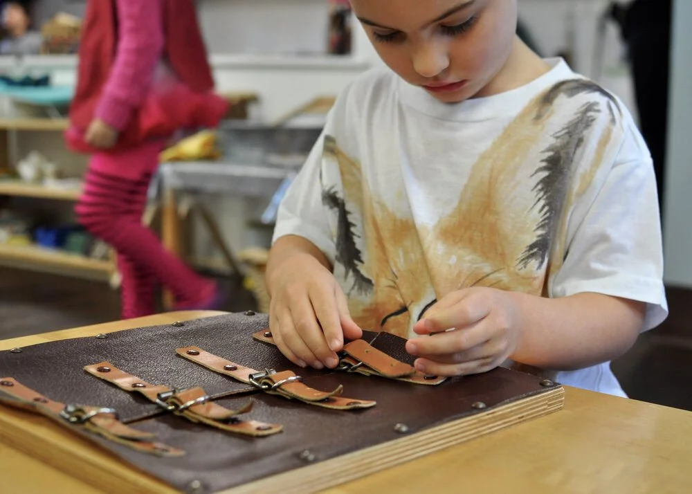 Practical Life: Buckle Frame