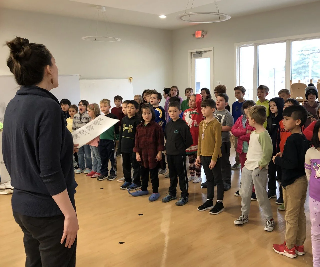 Getting Ready for the Winter Concert in Lower Elementary