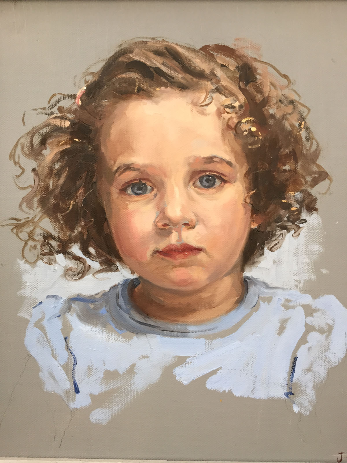 Freya, oil 2012 10"x12"