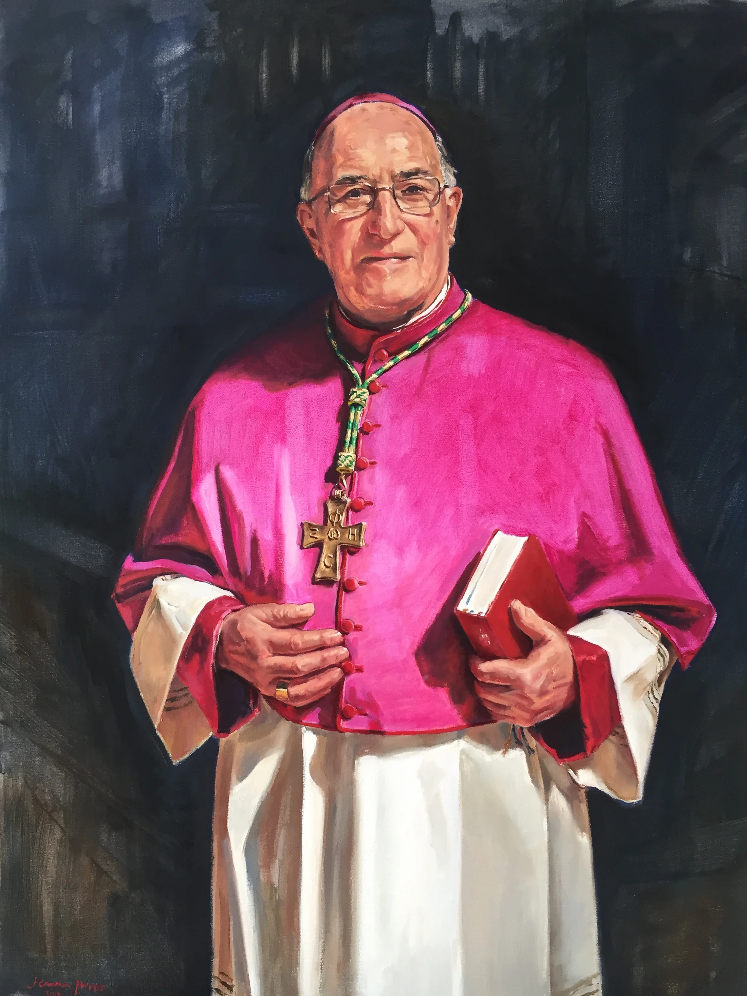 Archbishop Mario Conti, 2016 60"x 40"