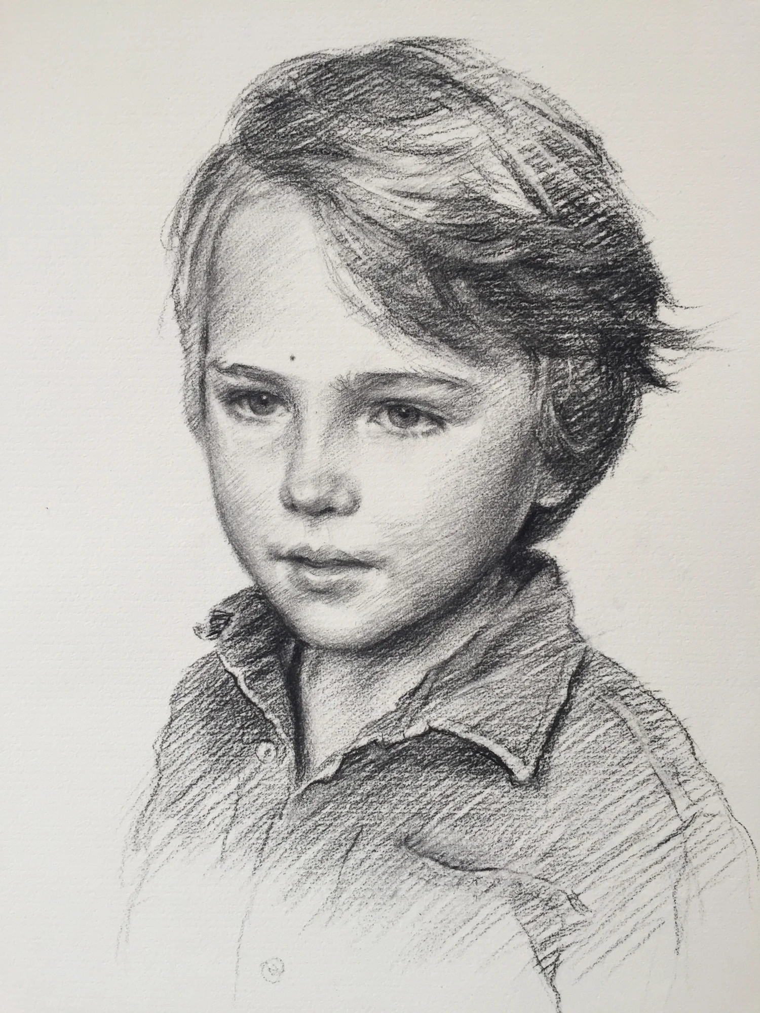 Eddie,  Charcoal 2016
