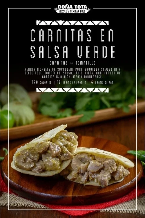 Carnitas en Salsa Verde