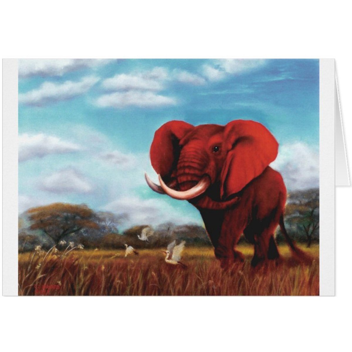 MASTER OF THE LAND - Greeting Card