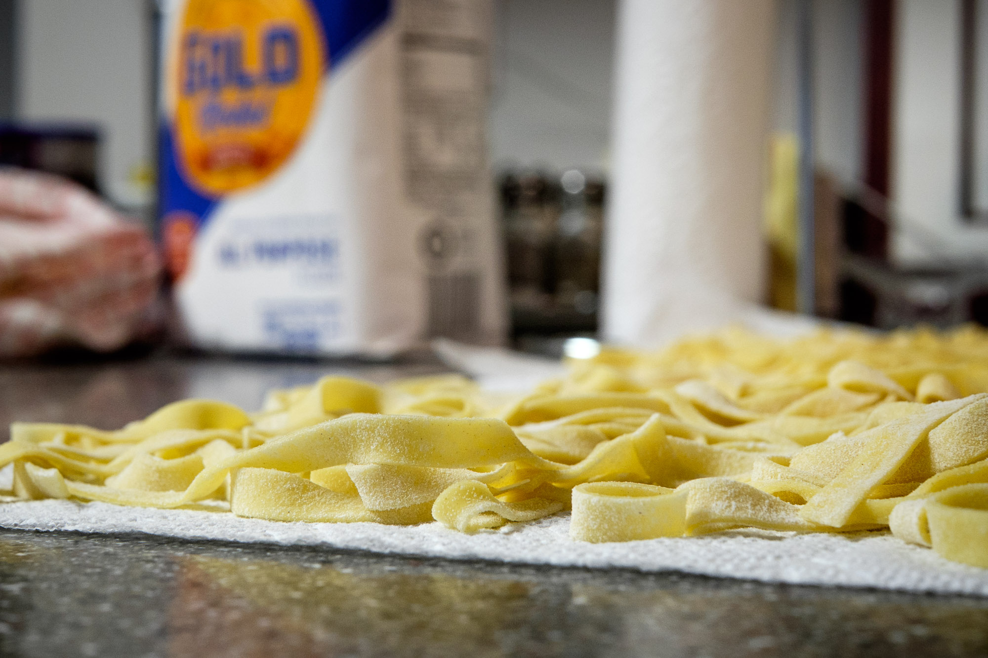 Okay, this is actually tagliatelle.