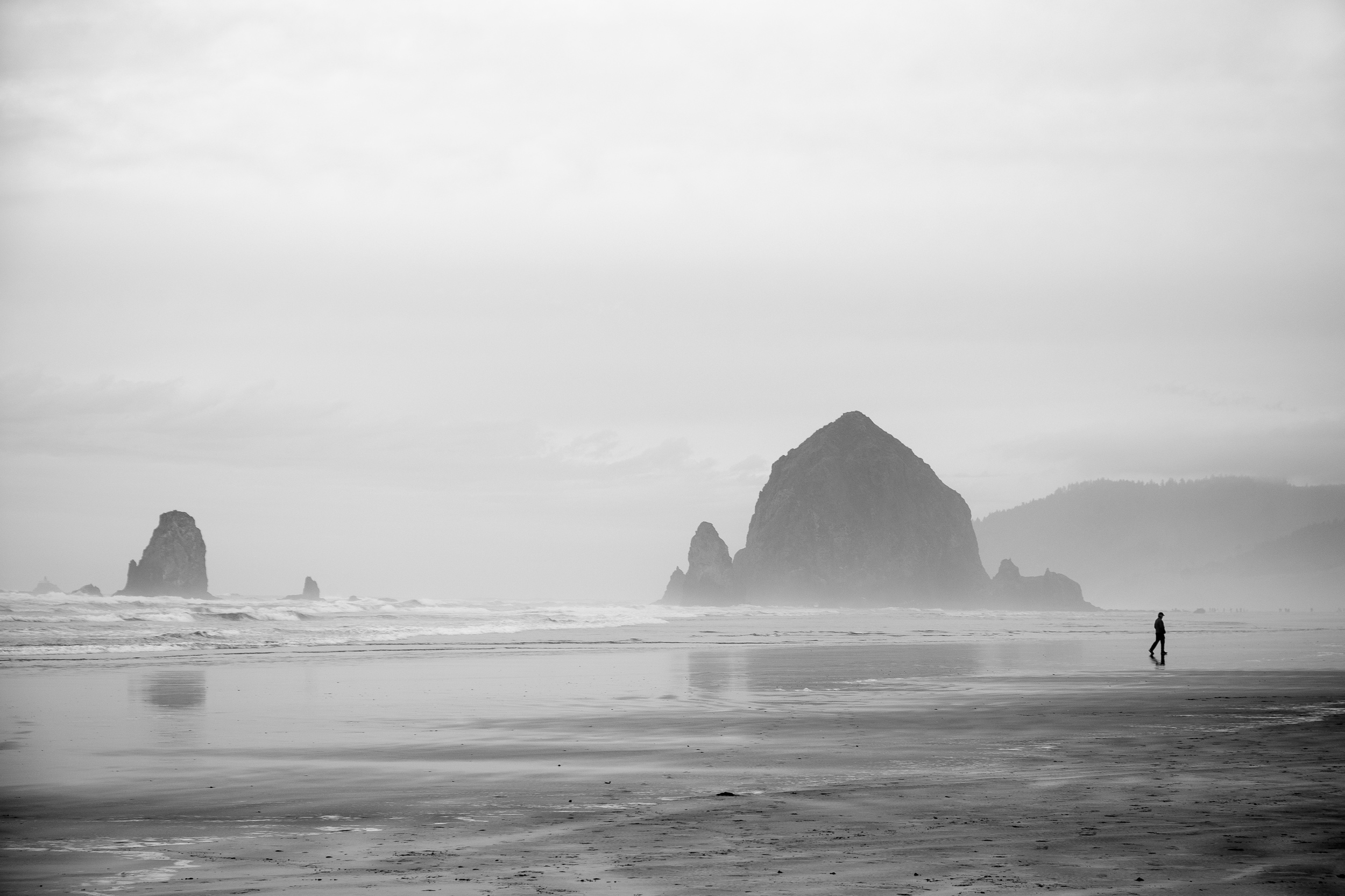 Haystack Rock, made famous by such movies as The Goonies.