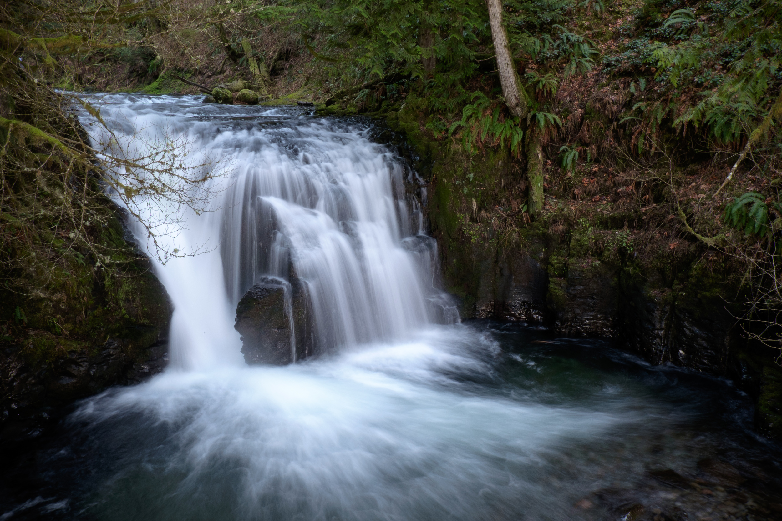 The falls above the falls.