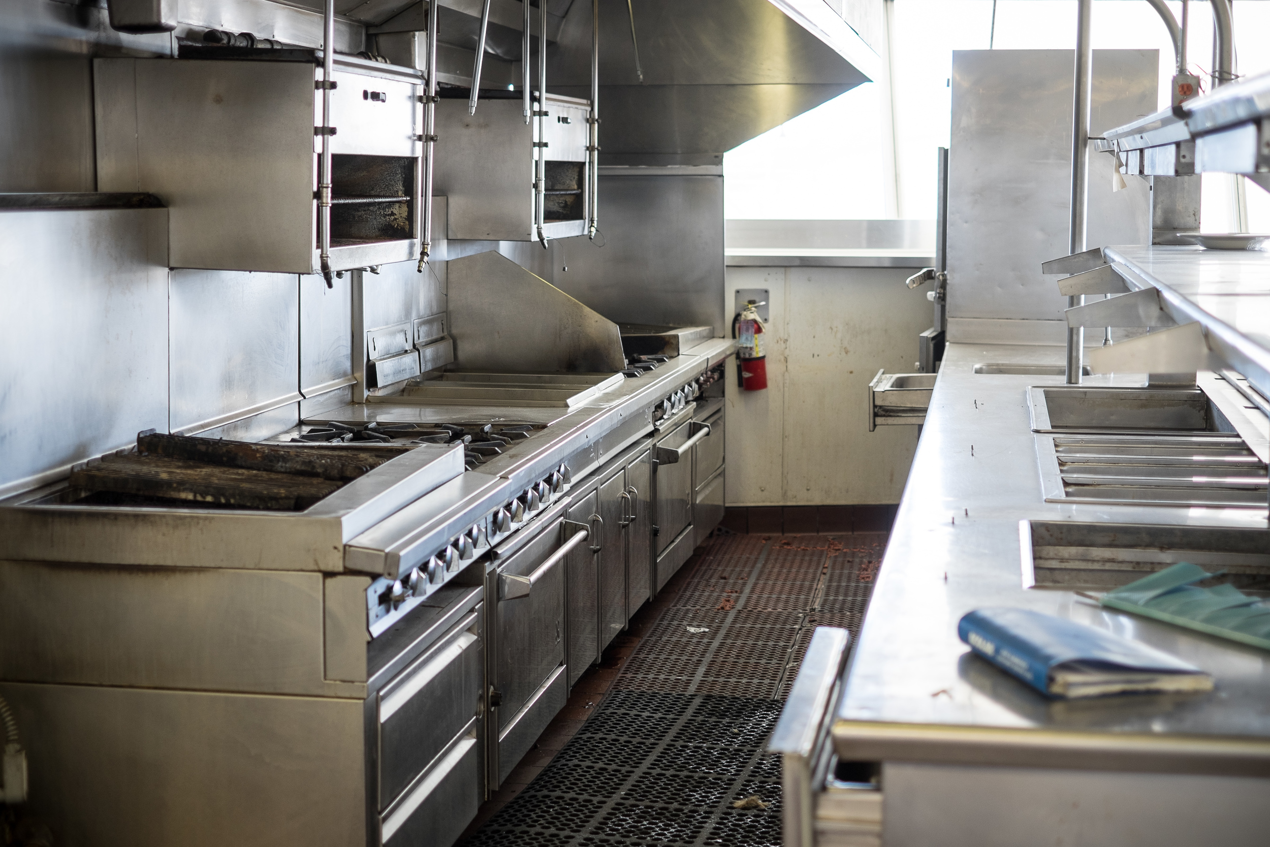 The kitchen.