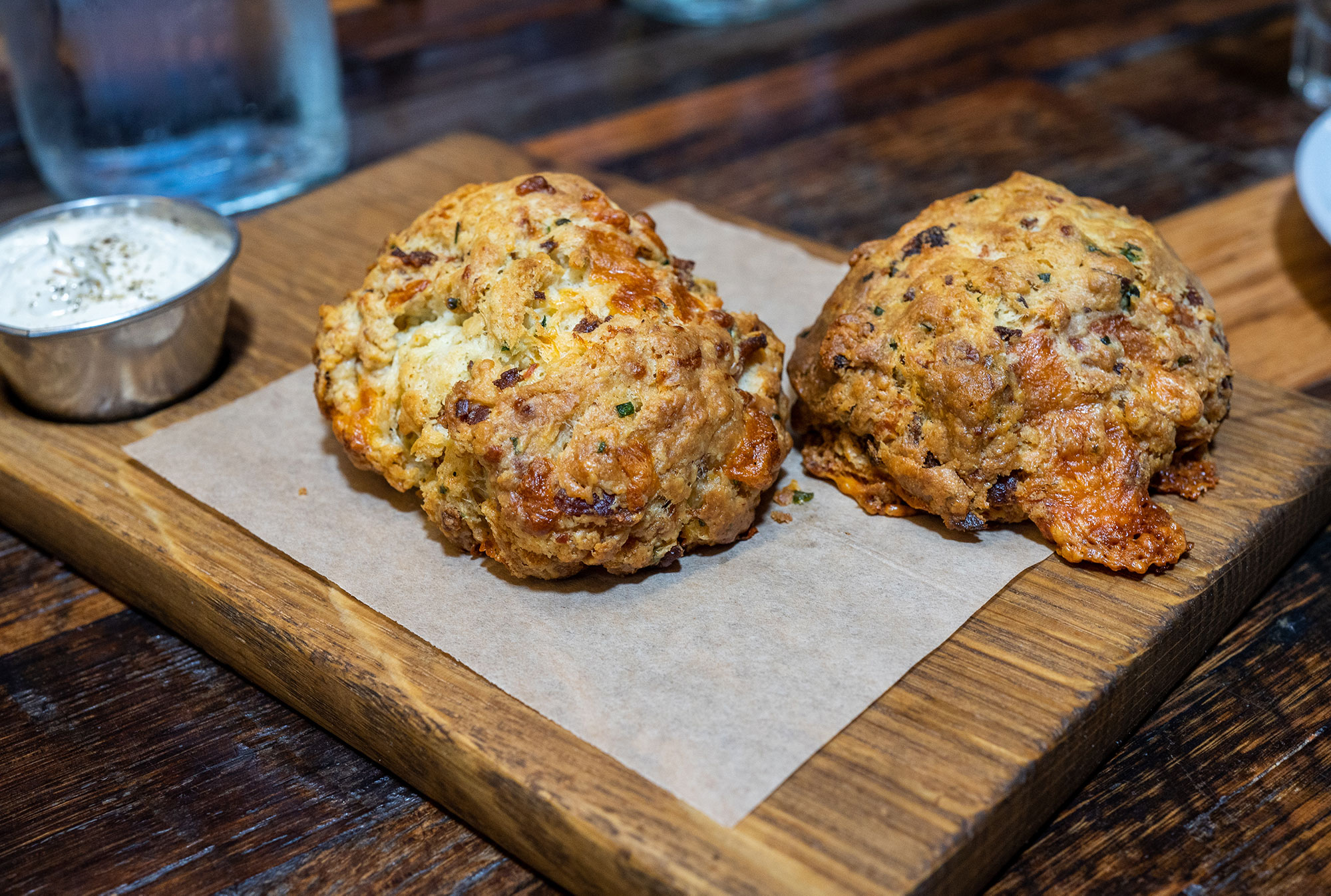 Bacon Cheddar Buttermilk Biscuits