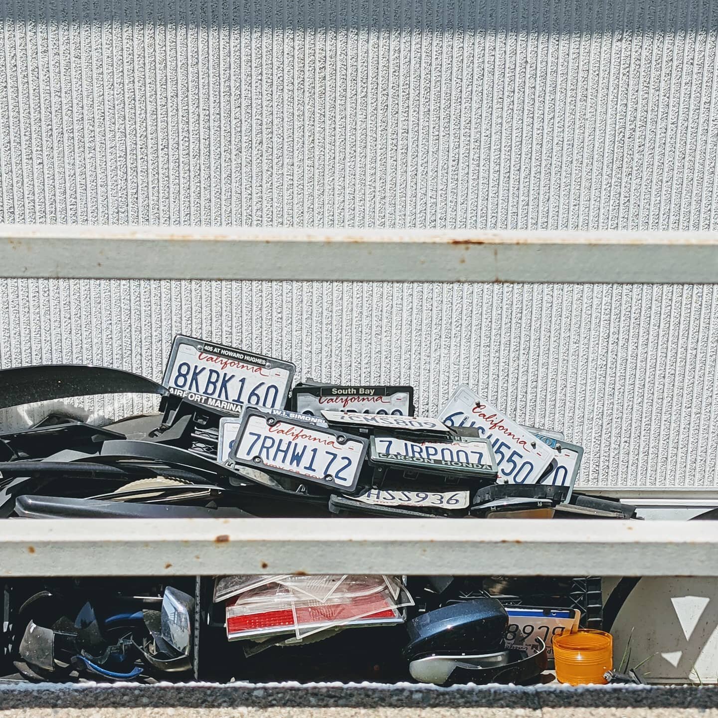 Car wash. // #losangeles #california #licenseplate