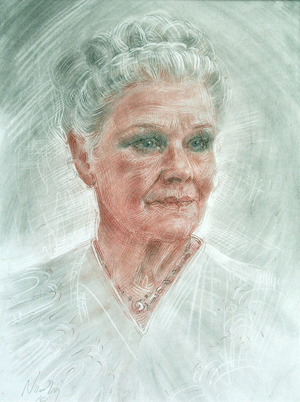 Dame Judi Dench by Alexander Newley