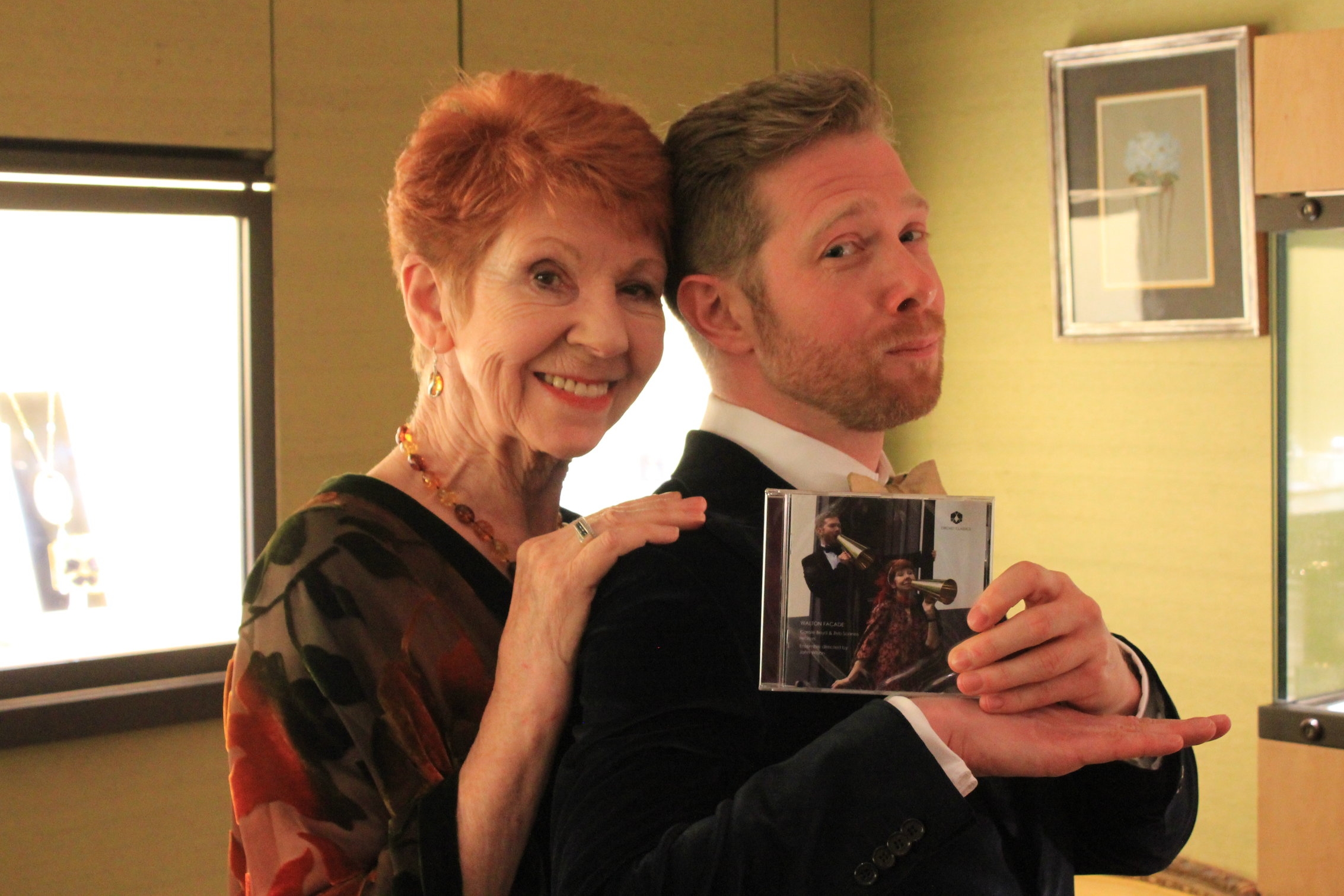 Carole Boyd and Zeb Soanes launching Façade at Wartski, Jewellers to the Sitwell Family