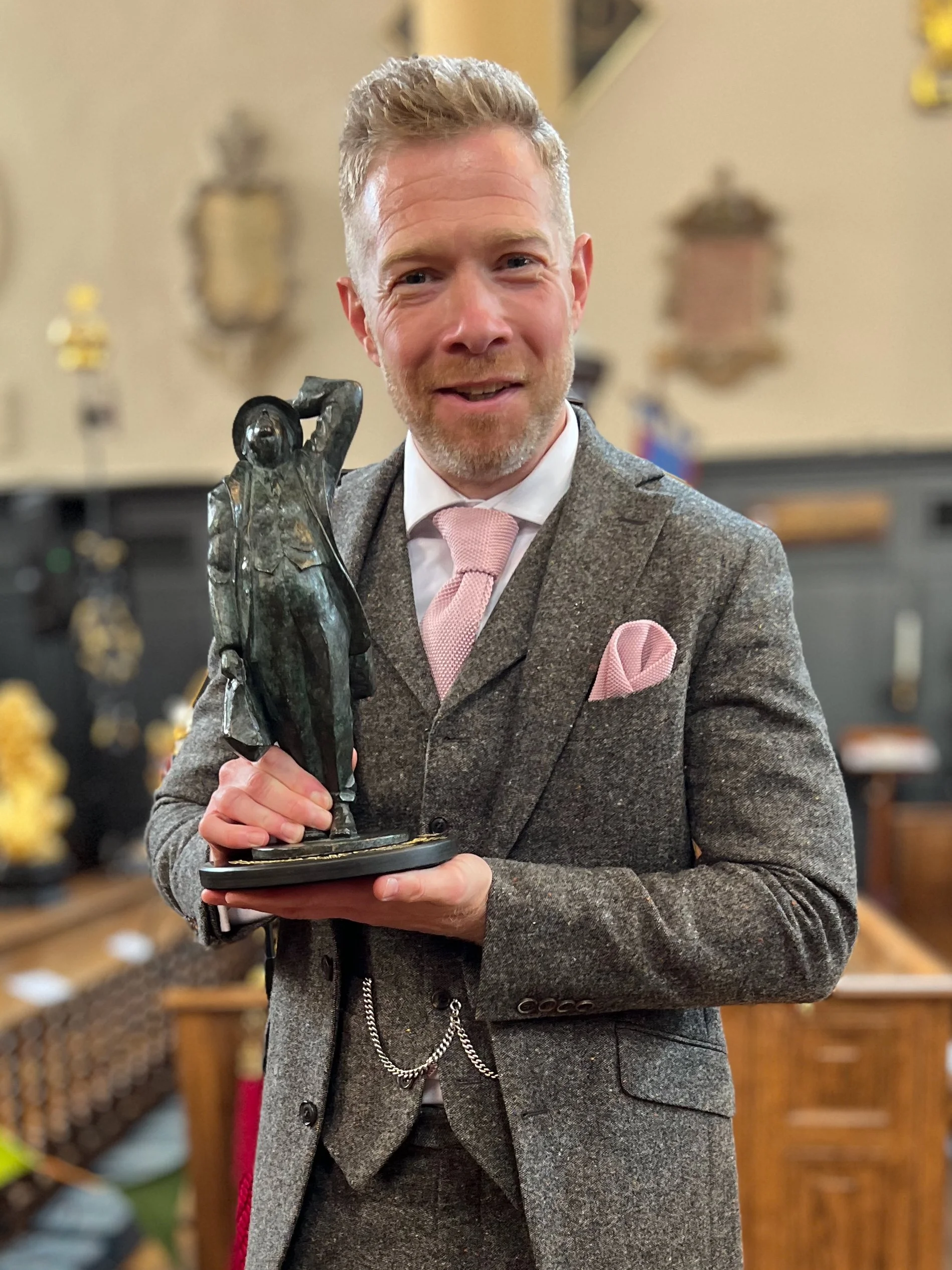 Zeb Soanes receives prestigious Betjeman Society Award