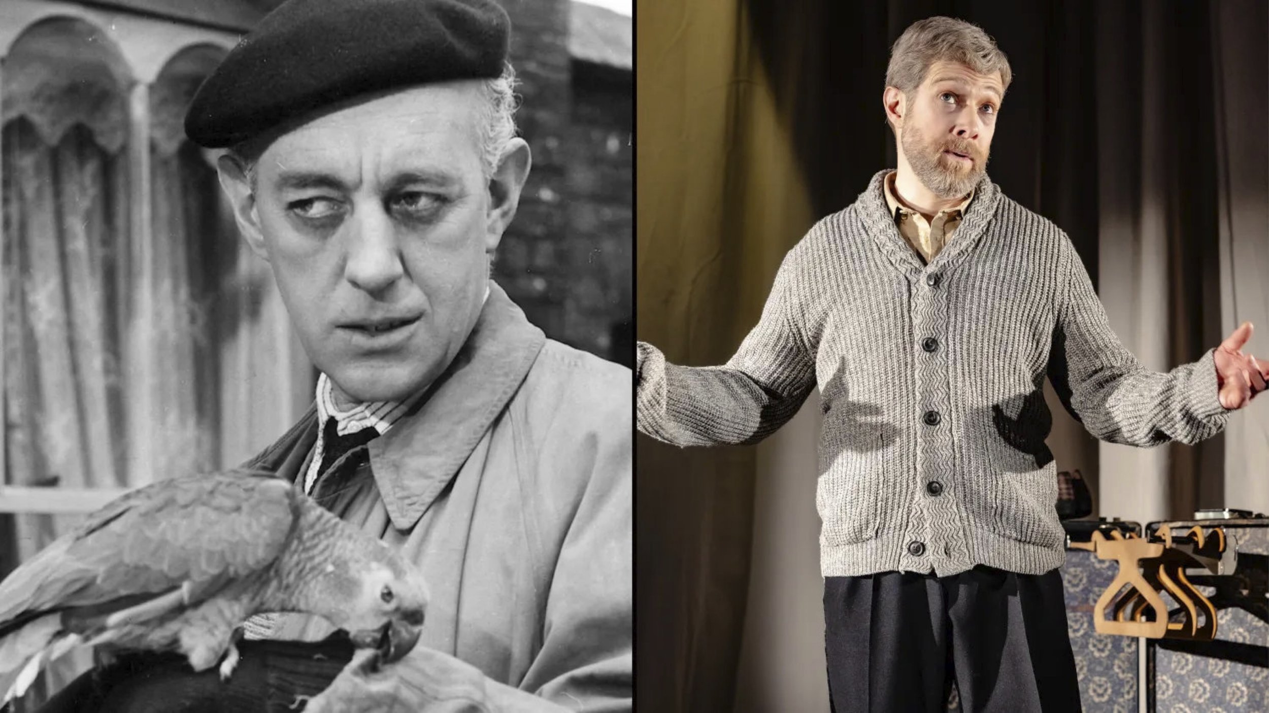 I’m playing Alec Guinness — this is how I did it and what his son told me