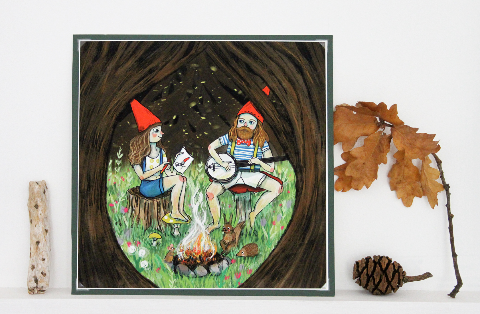 Gnome place like home print