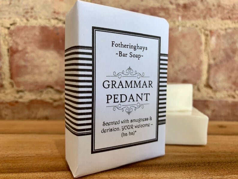 Grammar Pedant soaps