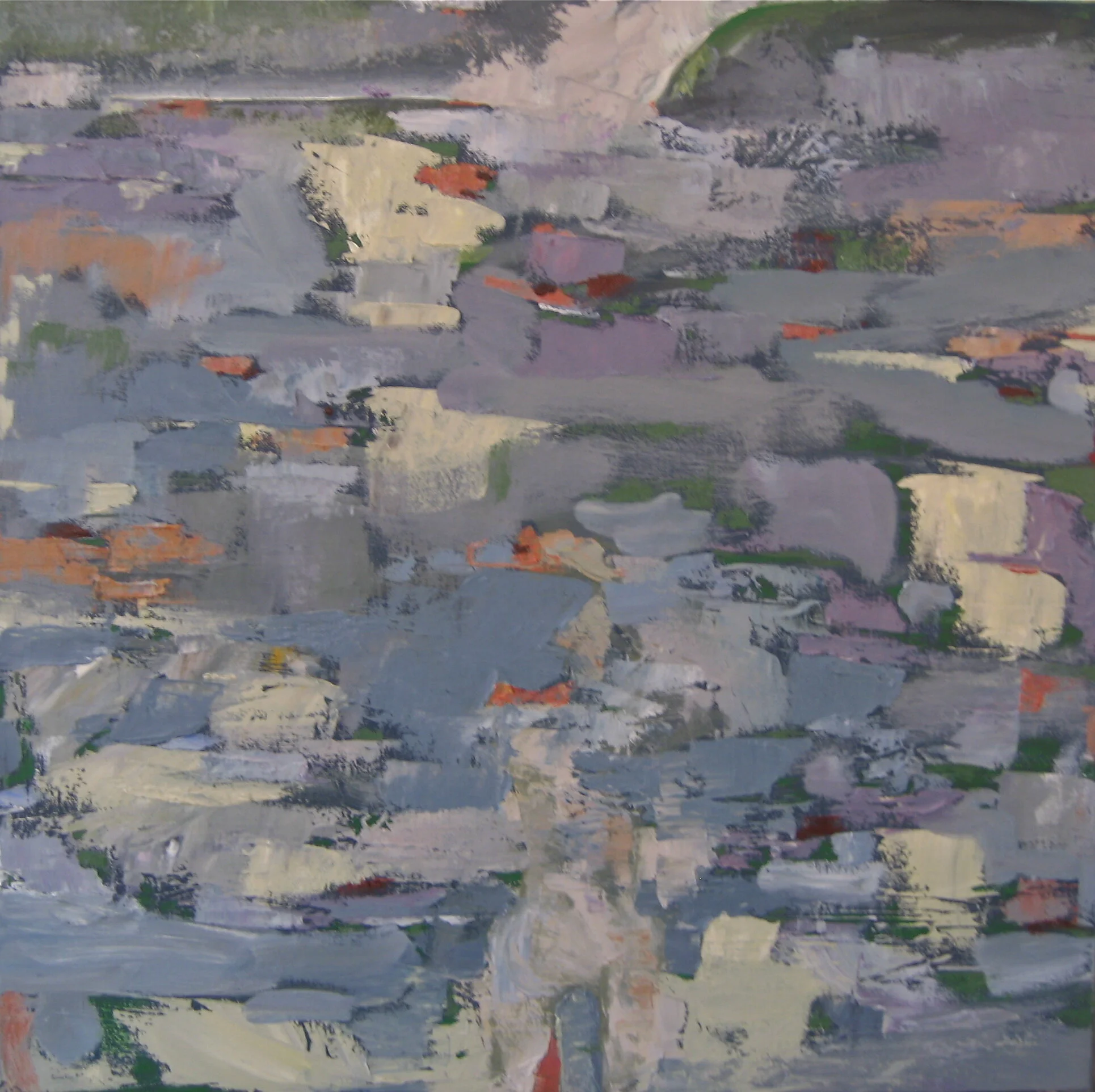 Obsurfation, oil on canvas, 24X24 inches, $1,500