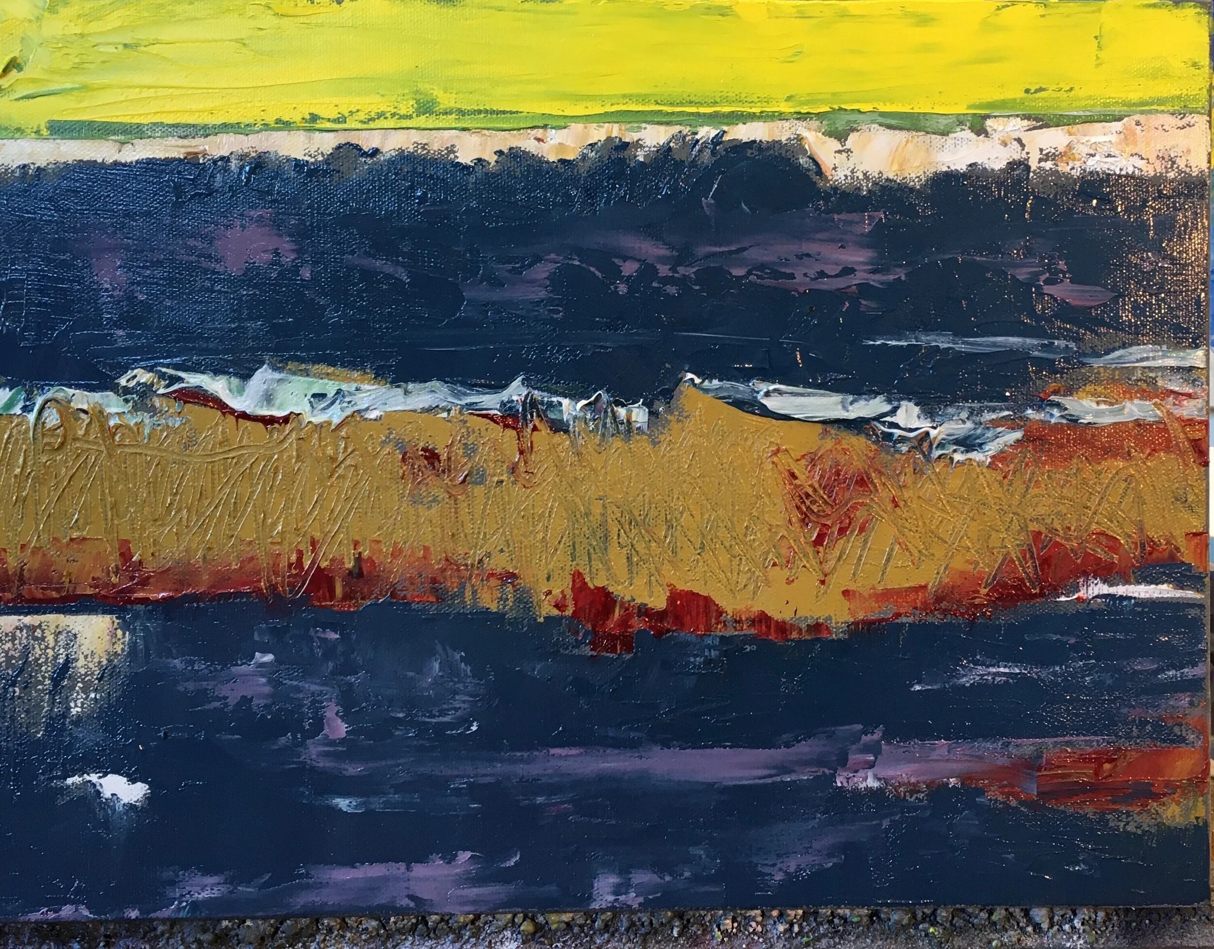 Day 29: Glimmer, oil on canvas, 20X16 inches, $300 +S&H