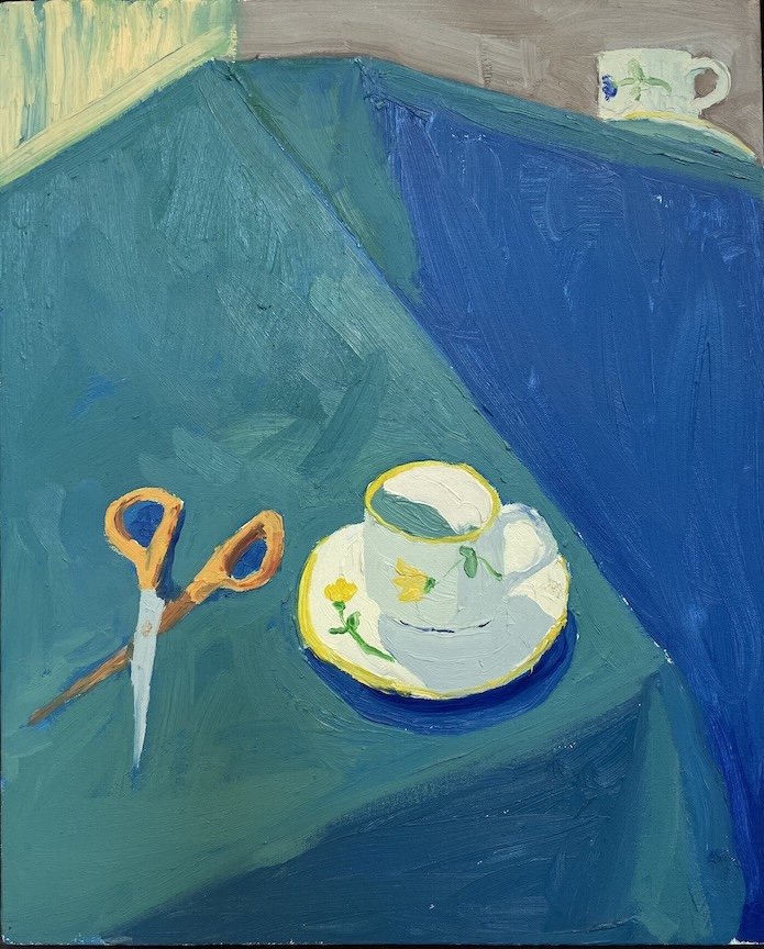 Day 31: Demitasse and Scissors 