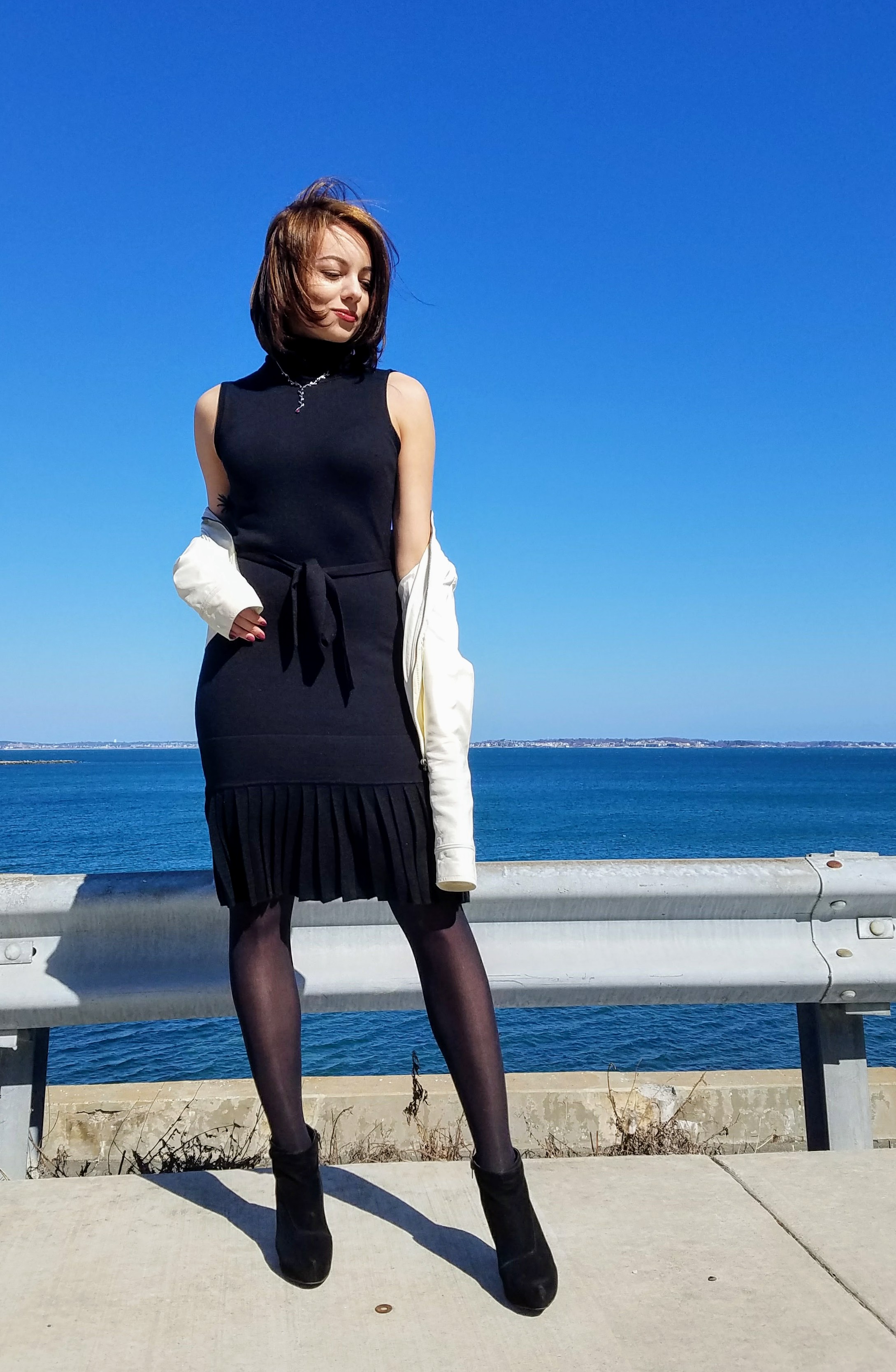 Switch it Up with This Black Turtleneck Dress — Life of Ardor