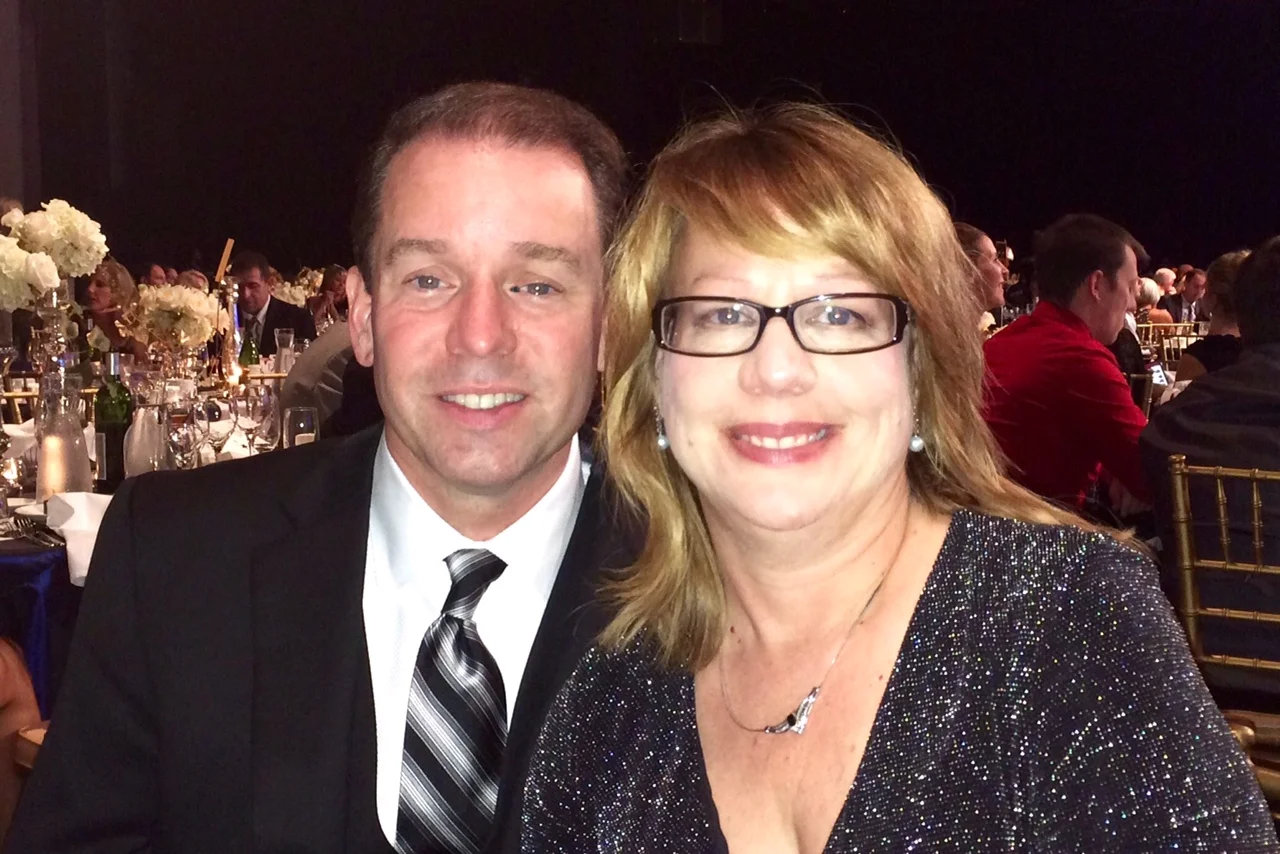 Alan and Sylvia Buttery at the SYNNEX Share The Magic Gala October 2015