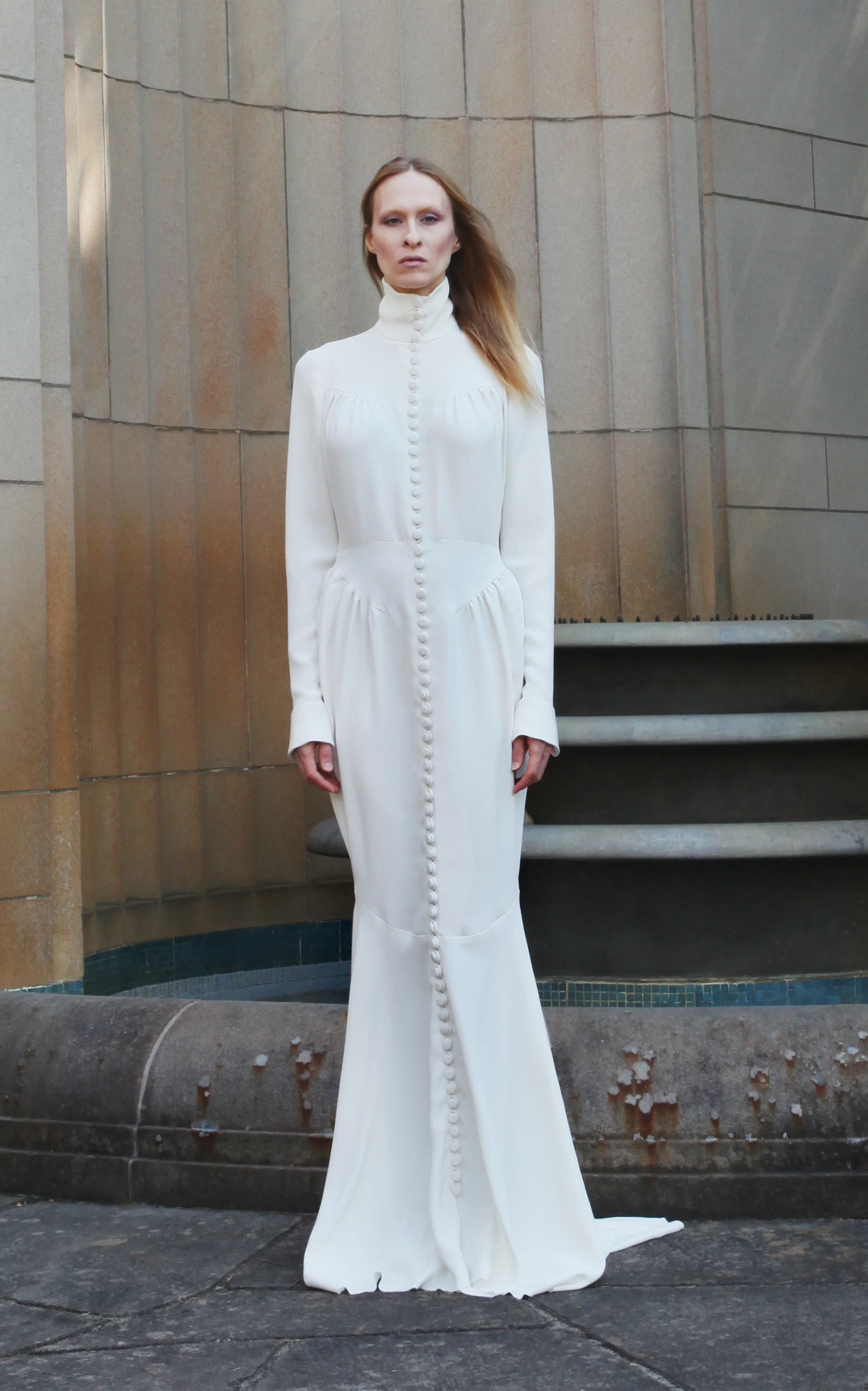 Davora Lindner of Prairie Underground , wearing Mark Mitchell