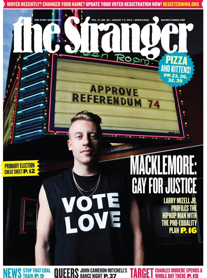 Macklemore "Vote Love" Cover of The Stranger
