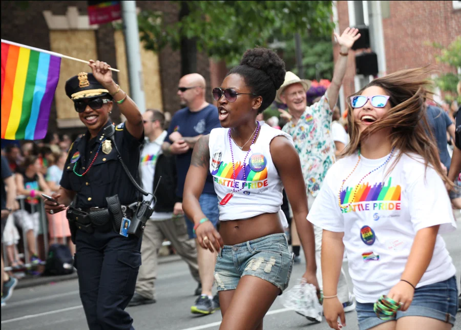See more images from the >>> 2015 Seattle Gay Pride Parade