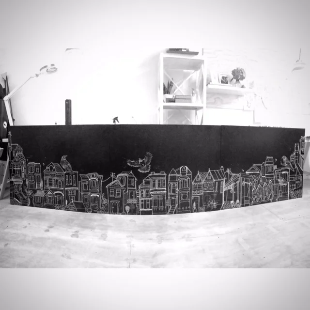 Kitchen Commission before installation