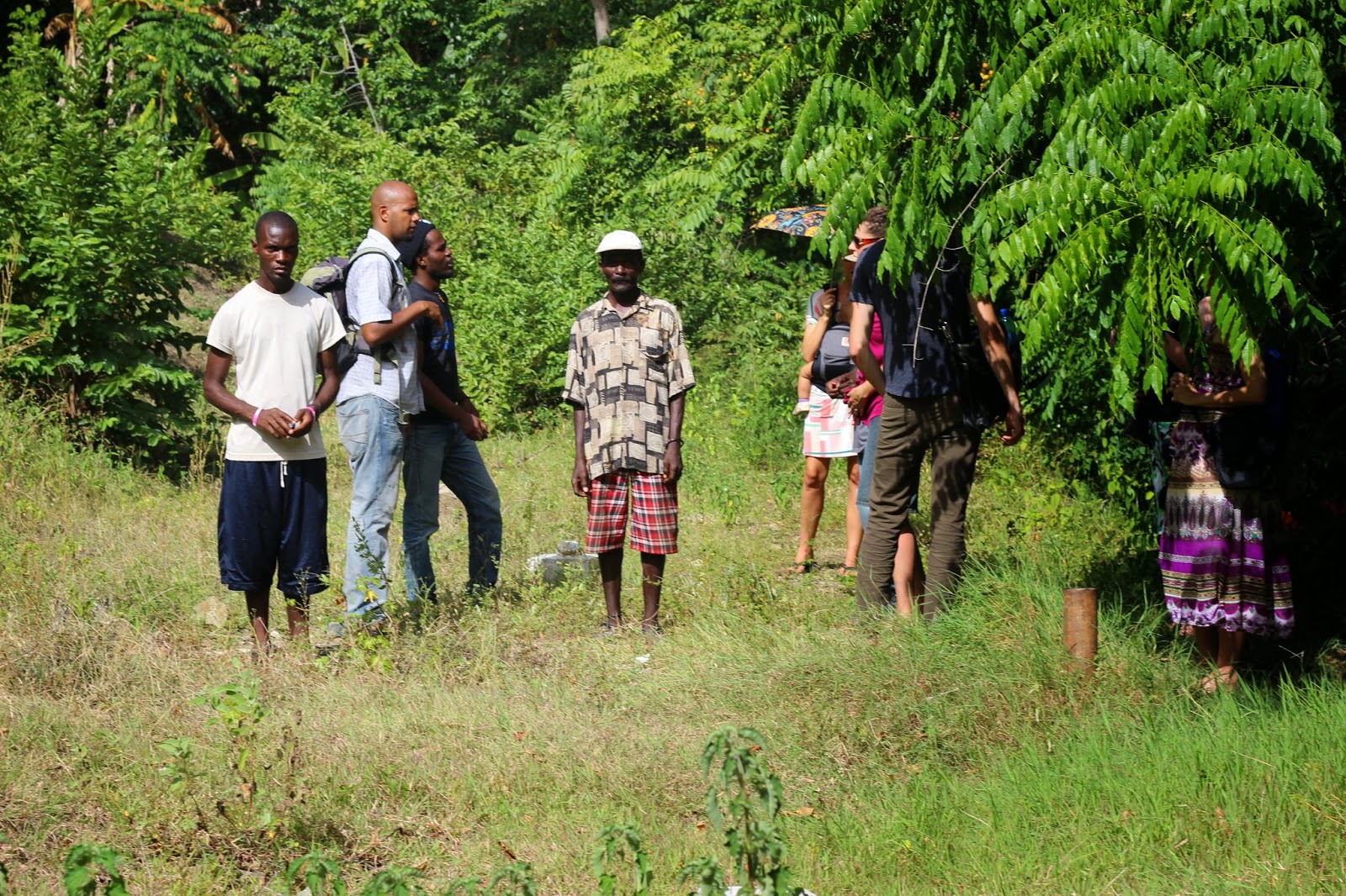 Patrico in Haiti's northern department. Many communities have reported mining companies coming uninvited onto their land to dig for soil samples over the past several years. In most cases the communities don't clearly understand what it is the companies are doing there. (Photo credit: Ted Oswald)