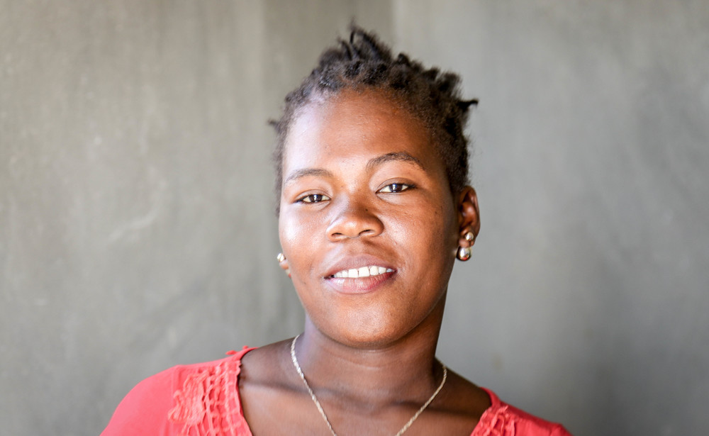Nicolas Ivete, president of the Kabay farmers seed bank group.