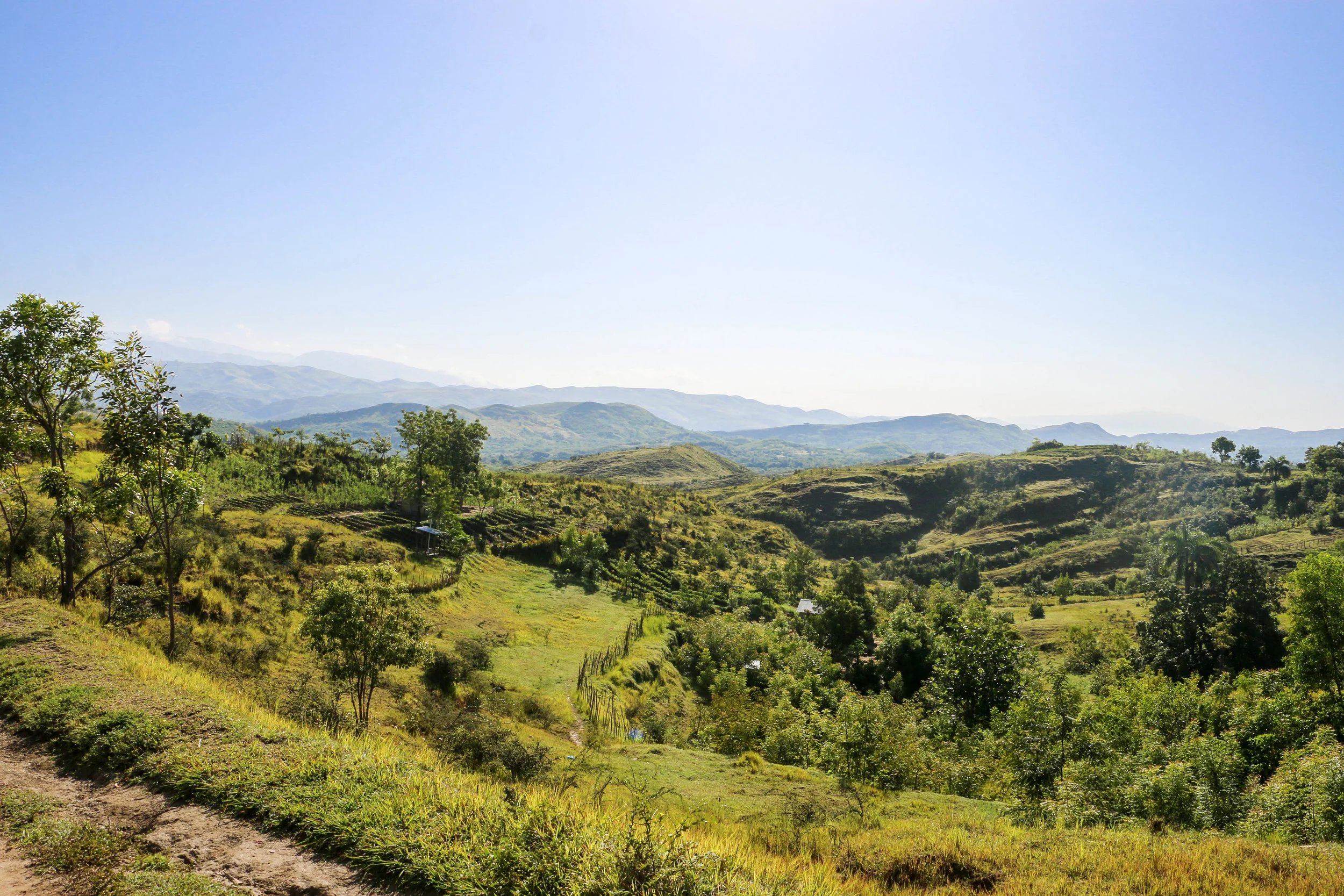 The view from Kabay, Haiti. August 2017