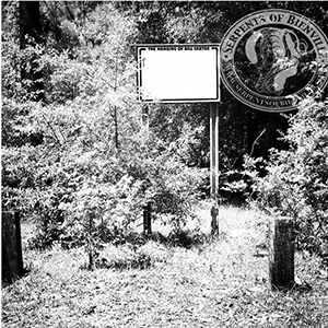A view of the sign at "Sketoe's Hole" in Newton, Alabama