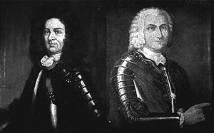  The le Moyne brothers, Iberville and Bienville