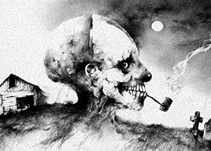  "Scary Stories to Tell in the Dark", Illustration by Stephen Gammell