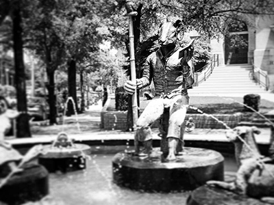 "The Storyteller" by Frank Fleming, located in Birmingham, Alabama