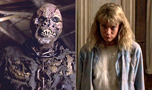 Kane Hodder as Jason Voorhees, and Lar Park Lincoln as Tina Shepard
