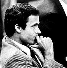 Ted Bundy on trial circa 1979