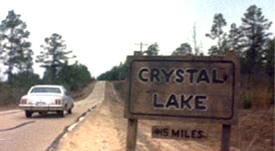 Still from Friday the 13th Part VII, showing Hwy 225, Bay Minettte, Alabama