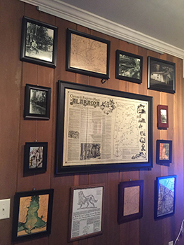 A view from the museum at the Serpents of Bienville Gallery