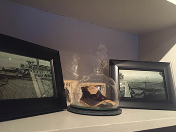 Pieces from our "Stedman's Landing" exhibit 