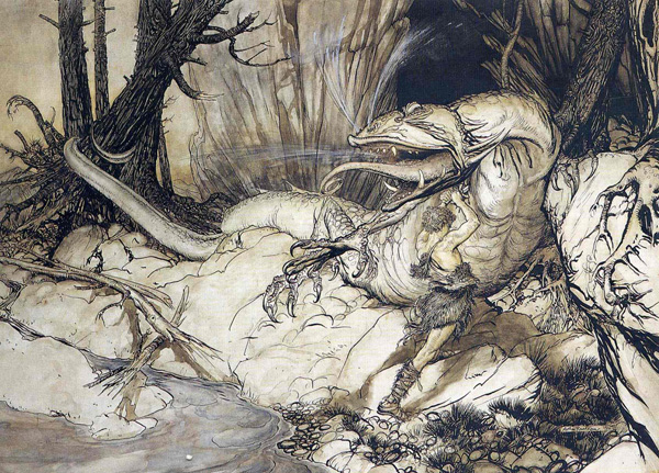 Artwork by Arthur Rackham