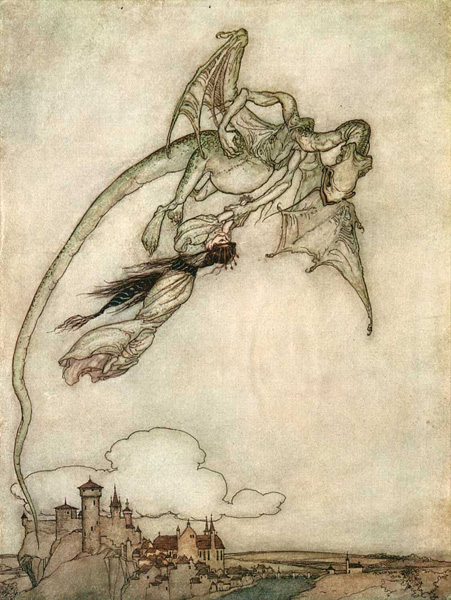 Artwork by Arthur Rackham